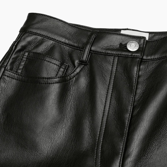 Aritzia Wilfred leather pants. NWOT, size 14 - Picture 9 of 12